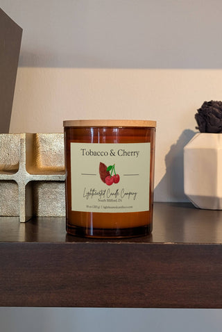 Lighthearted Candle Co. Alchemy Tobacco & Cherry
