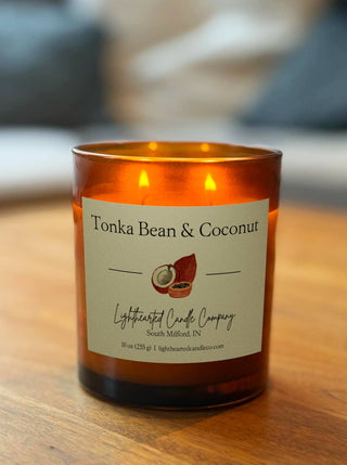 Lighthearted Candle Company Alchemy Candle | Tonka Bean Coconut