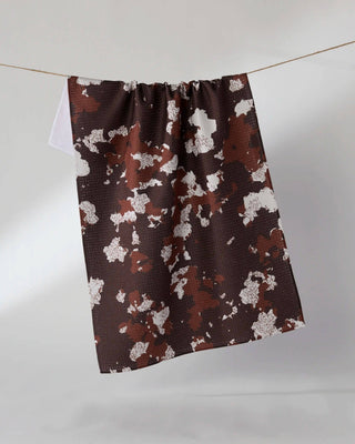 Geometry Canyon Rose Tea Towel
