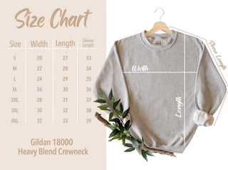 Look Forward Sleeve Graphic Crewneck Sweatshirt in Sand
