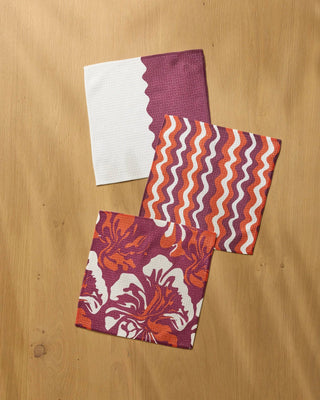 Geometry Harvest Groove Muse Dishcloth Set