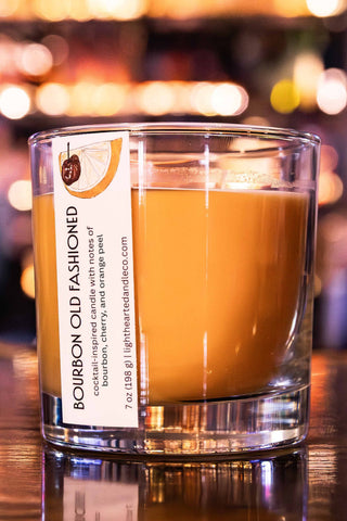 Lighthearted Candle Co. Speakeasy Bourbon Old Fashioned