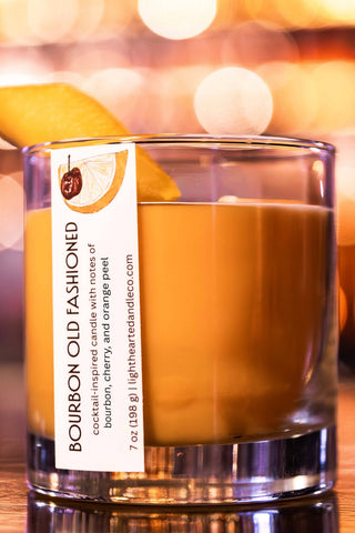 Lighthearted Candle Co. Speakeasy Bourbon Old Fashioned