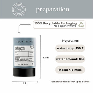 Tea With Tae Calming Tea Mini Tube Gift