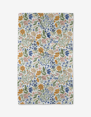 Geometry Cottage Meadow Pastel Tea Towel