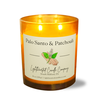 Lighthearted Candle Co. Alchemy Palo Santo & Patchouli