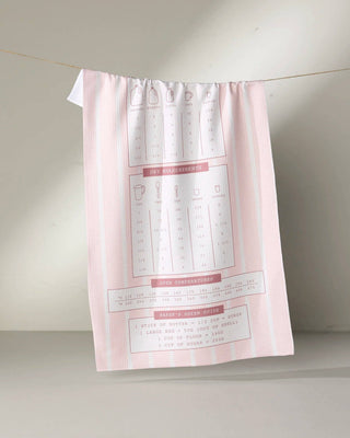 Geometry Cheat Sheet Tea Towel