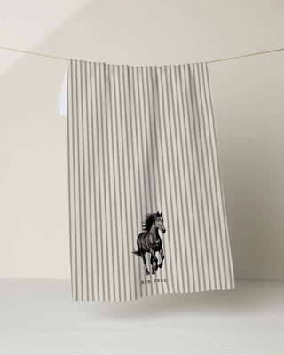Geometry Run Free Tea Towel