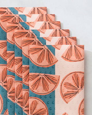 Geometry Citrus Slices Not Paper Towel