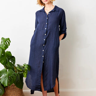 Suzy D Larino Dress in Navy