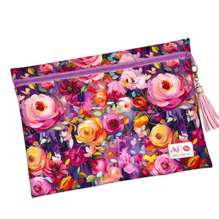 Makeup Junkie Bed of Roses Velvet Bag