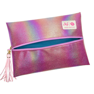 Makeup Junkie Sparkle Pink Bag