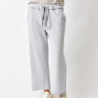 Suzy D Windy Joggers in Fossil Gray