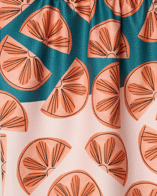Geometry Citrus Slices Tea Towel