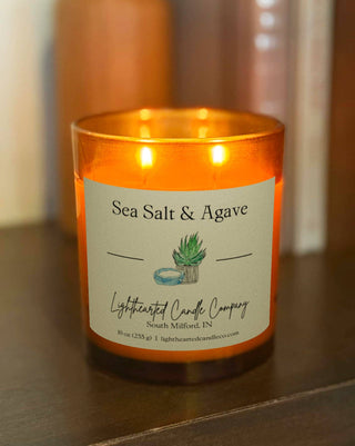 Lighthearted Candle Company Alchemy Candle | Sea Salt & Agave