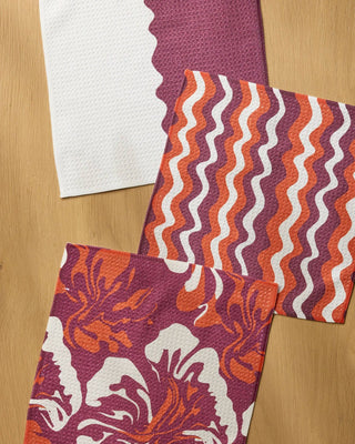 Geometry Harvest Groove Muse Dishcloth Set