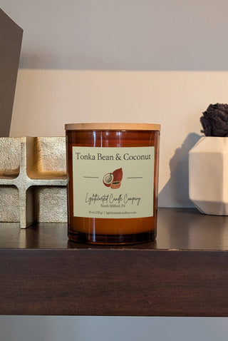 Lighthearted Candle Company Alchemy Candle | Tonka Bean Coconut