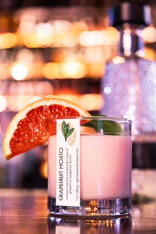 Lighthearted Candle Co. Speakeasy Grapefruit Mojito