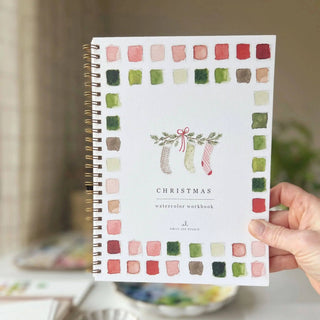 Emily Lex Studio Christmas Watercolor Workbook