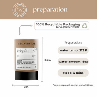 Tea With Tae Bombay Chai Mini Tube Gift