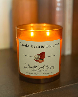 Lighthearted Candle Company Alchemy Candle | Tonka Bean Coconut