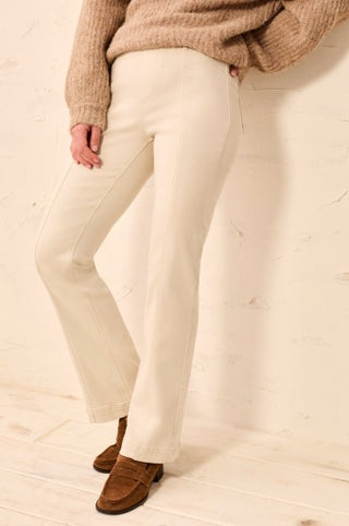 Tribal Pull On Pant with Front Leg Seams — Birch