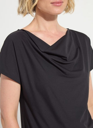 ensley cowl neck top
