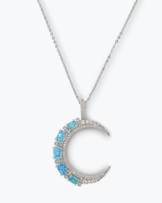 She's an Icon Blue Moons Necklace