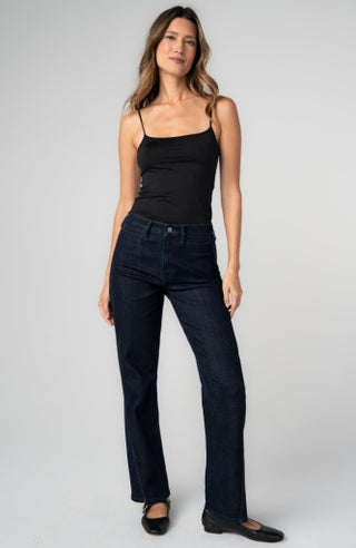 Liverpool Los Angeles Kennedy Straight with Side Stitch Detail, 30" Inseam