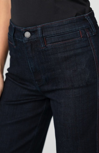 Liverpool Los Angeles Kennedy Straight with Side Stitch Detail, 30" Inseam