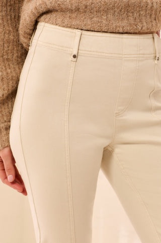 Tribal Pull On Pant with Front Leg Seams — Birch