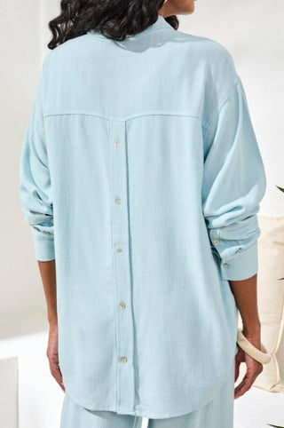 L/S BTN FRT SHIRT