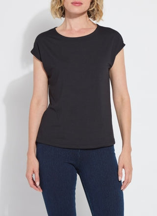 Lyssé Lysséntials Short Sleeve Top, Curvy