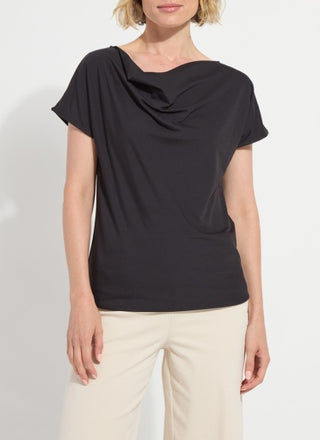 ensley cowl neck top