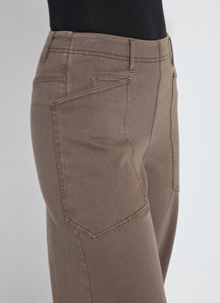 penelope curved cuffed denim