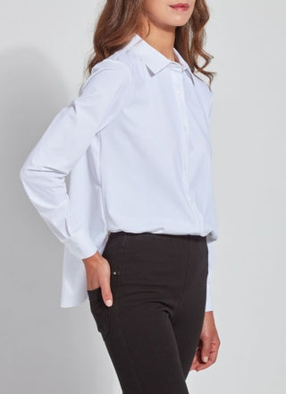 connie slim button down