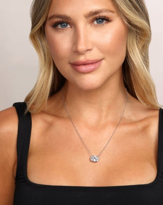 Hello Gorgeous! Necklace -Silver