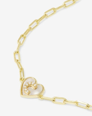 Love Letters Heart Bracelet c
