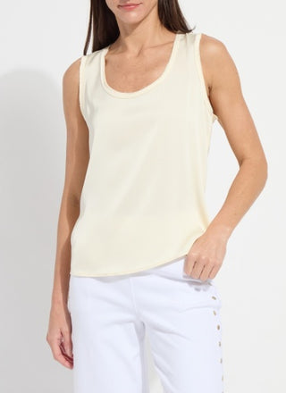 Lyssé Filipa Mixed Media Tank Top
