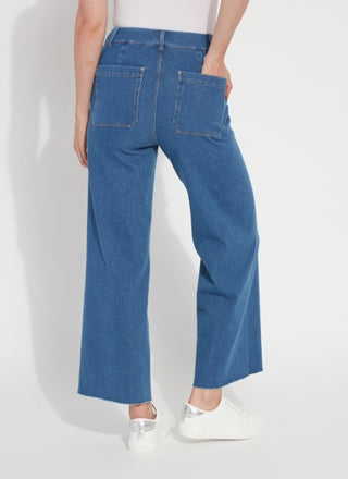 erin hi waist wide leg denim curvy