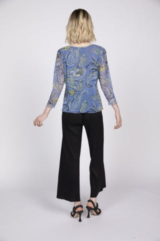 PAISLEY MESH LINED