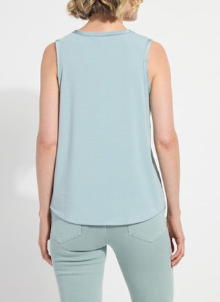 Lyssé Filipa Mixed Media Tank Top