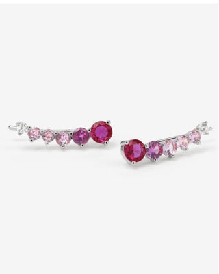 Not Your Basic Ombre Ear Crawler - Silver
