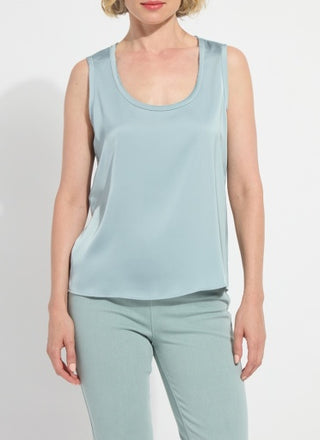 Lyssé Filipa Mixed Media Tank Top