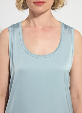 Lyssé Filipa Mixed Media Tank Top