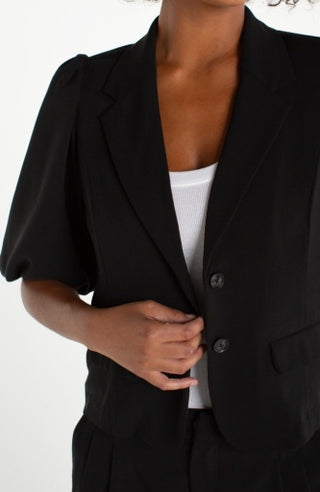 balloon sleeve blazer