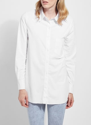 Lyssé Schiffer Button Down Shirt, Curvy