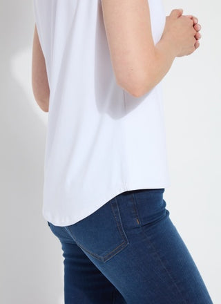 Lyssé Lysséntials Short Sleeve Top