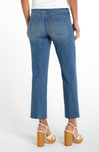 kennedy crop straight w/ blind hem 28 inseam