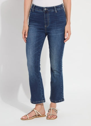 Lyssé Estelle Everyday Ankle Flare Denim Jeans